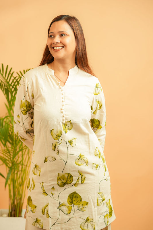 LIPI - NATURAL & GREEN COTTON FLEX CO-ORD SET