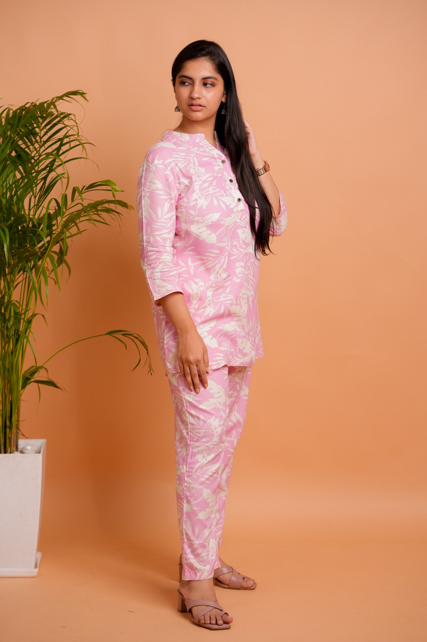 LAYA- PINK  CO-ORD SET