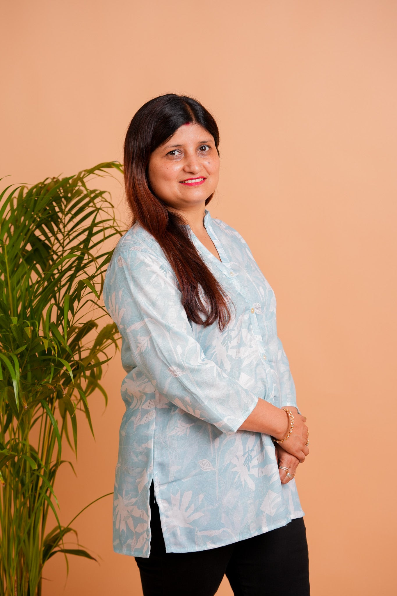 PANSI- LIGHT BLUE TUNIC