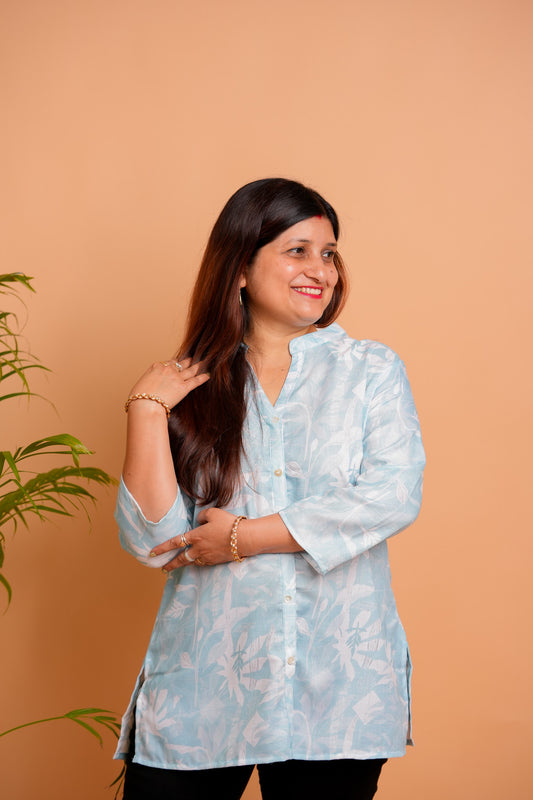 PANSI- LIGHT BLUE TUNIC