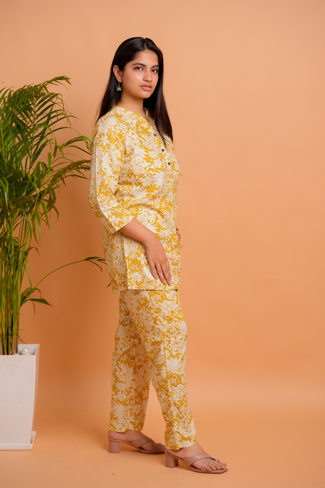 LIPY- MUSTARD  CO-ORD SET