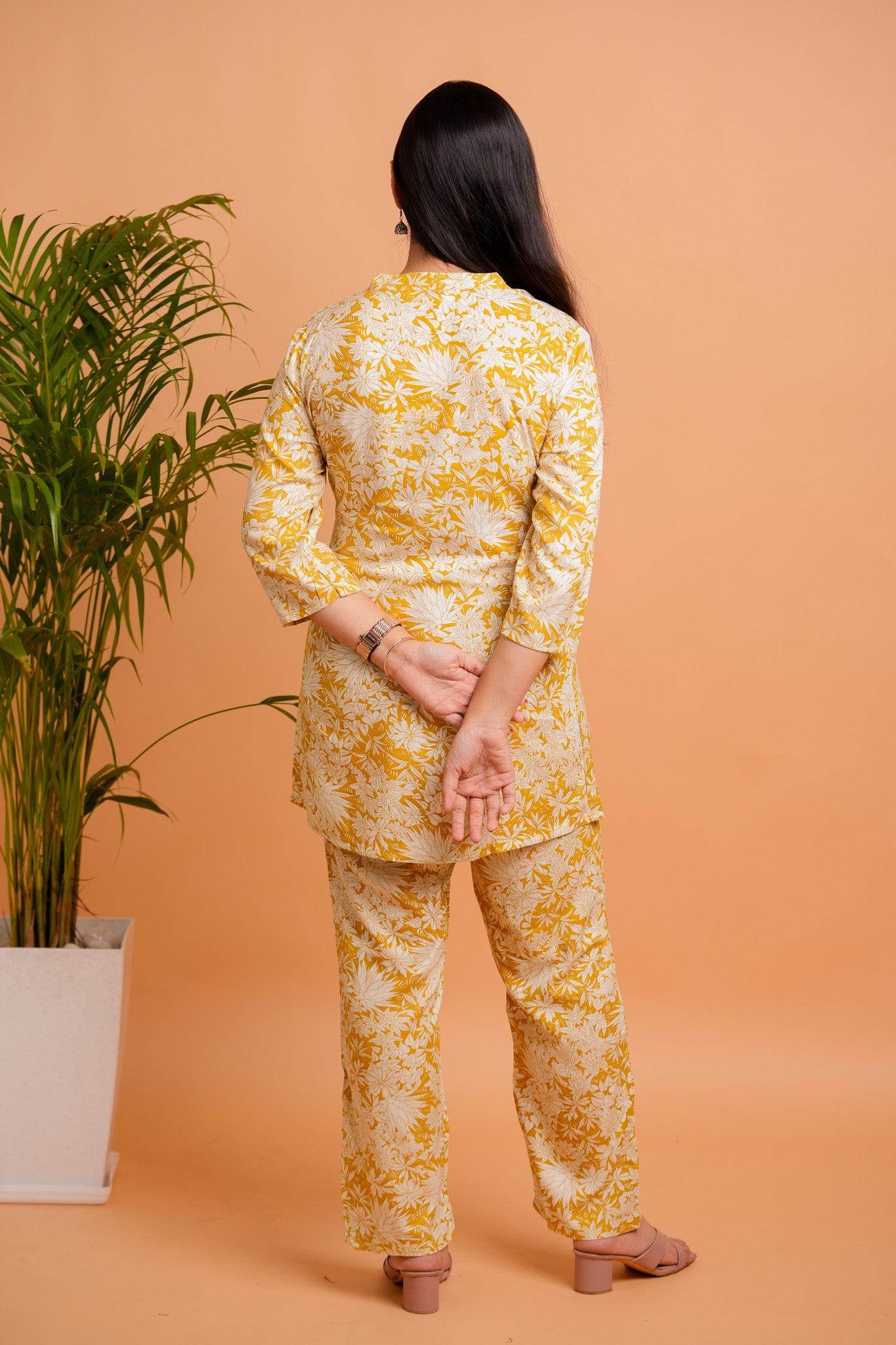 LIPY- MUSTARD  CO-ORD SET
