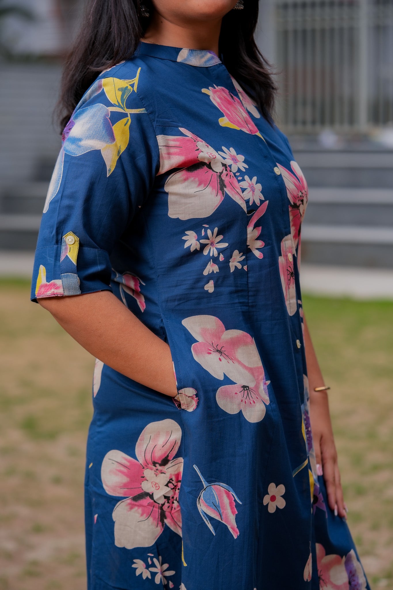 LYLA- NAVY BLUE CO-ORD SET