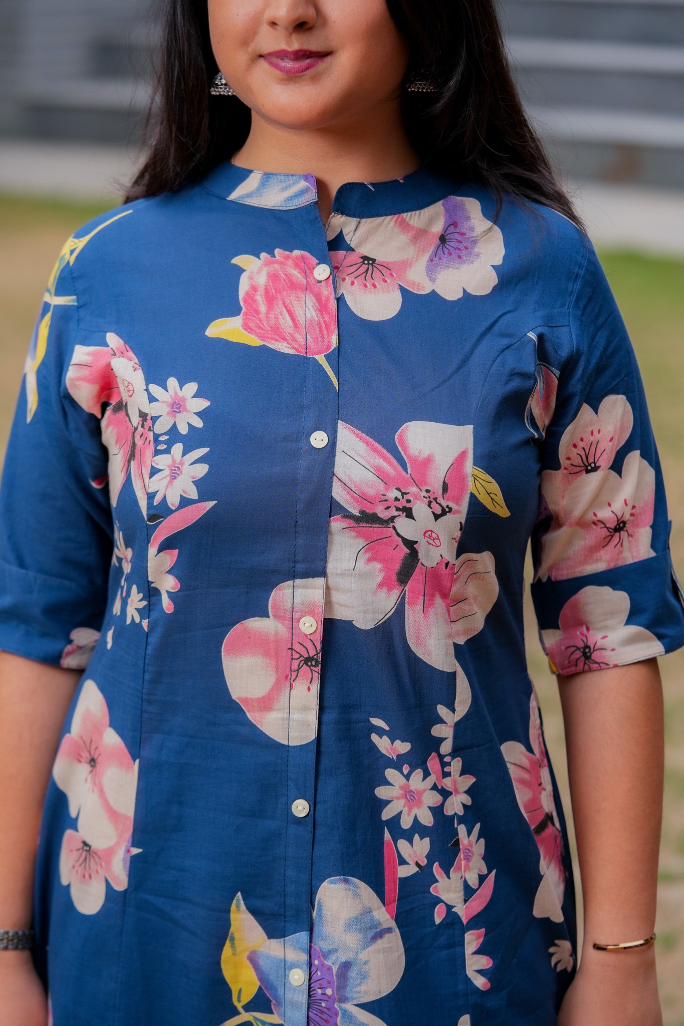 LYLA- NAVY BLUE CO-ORD SET