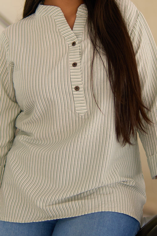 Pratyusha-Pista cotton crepe tunic