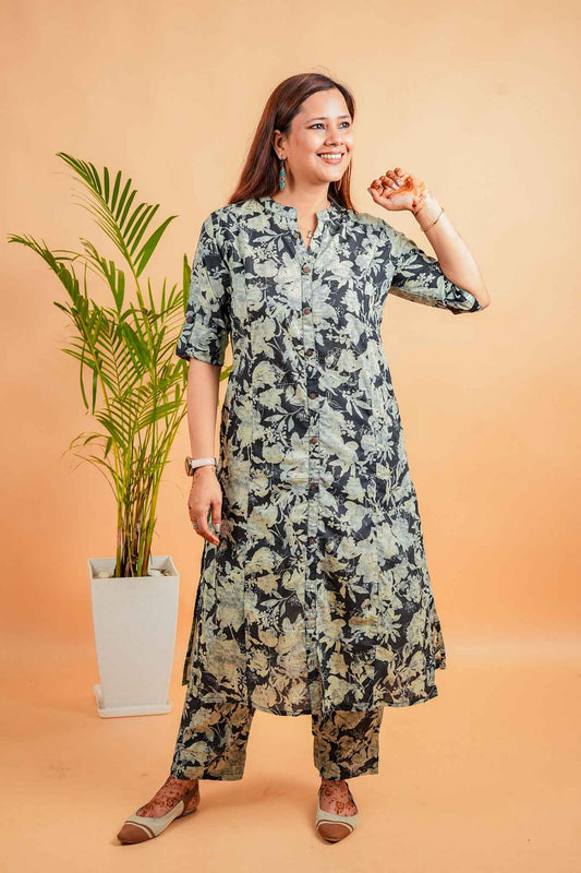 LIRA - BLACK AND GREY CO-ORD SET