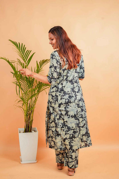 LIRA - BLACK AND GREY CO-ORD SET