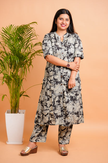 LIRA - BLACK AND GREY CO-ORD SET