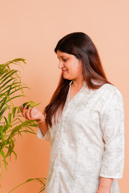 PARIL- MARBLE GREEN TUNIC