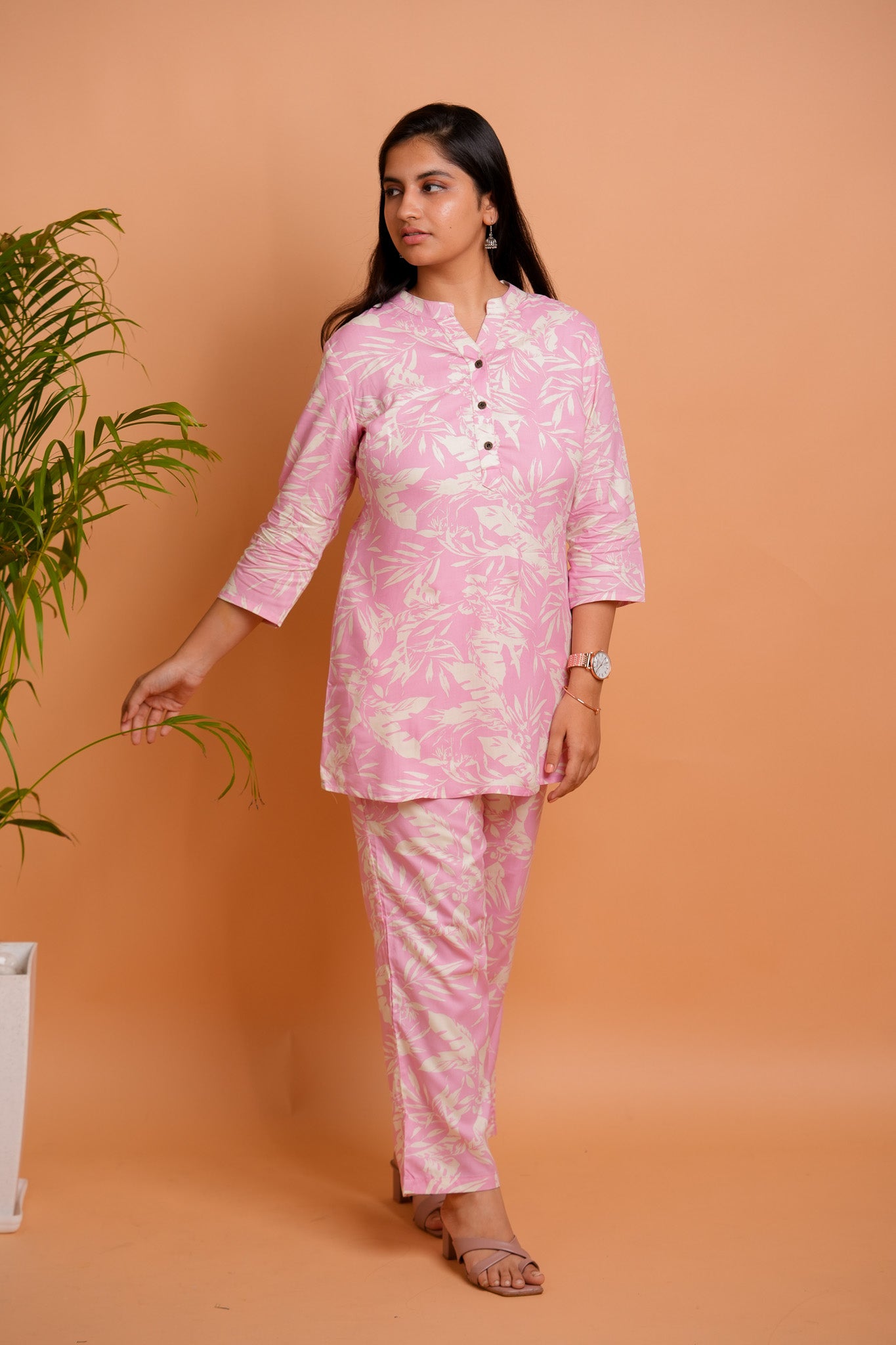 LAYA- PINK  CO-ORD SET