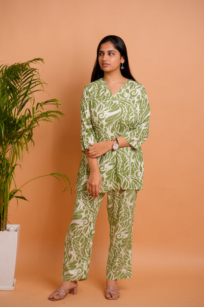 LASA-GREEN CO-ORD SET