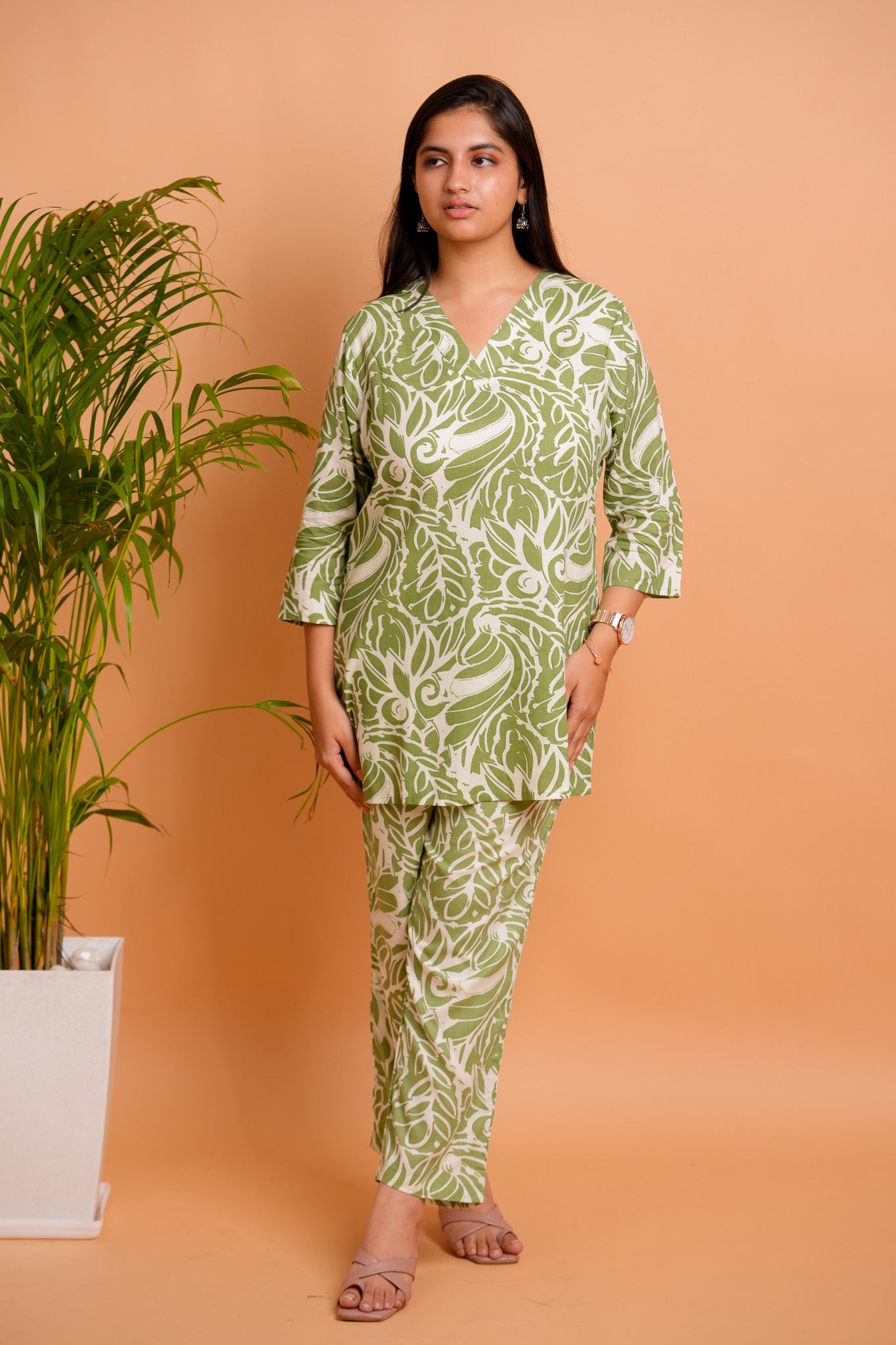 LASA-GREEN CO-ORD SET