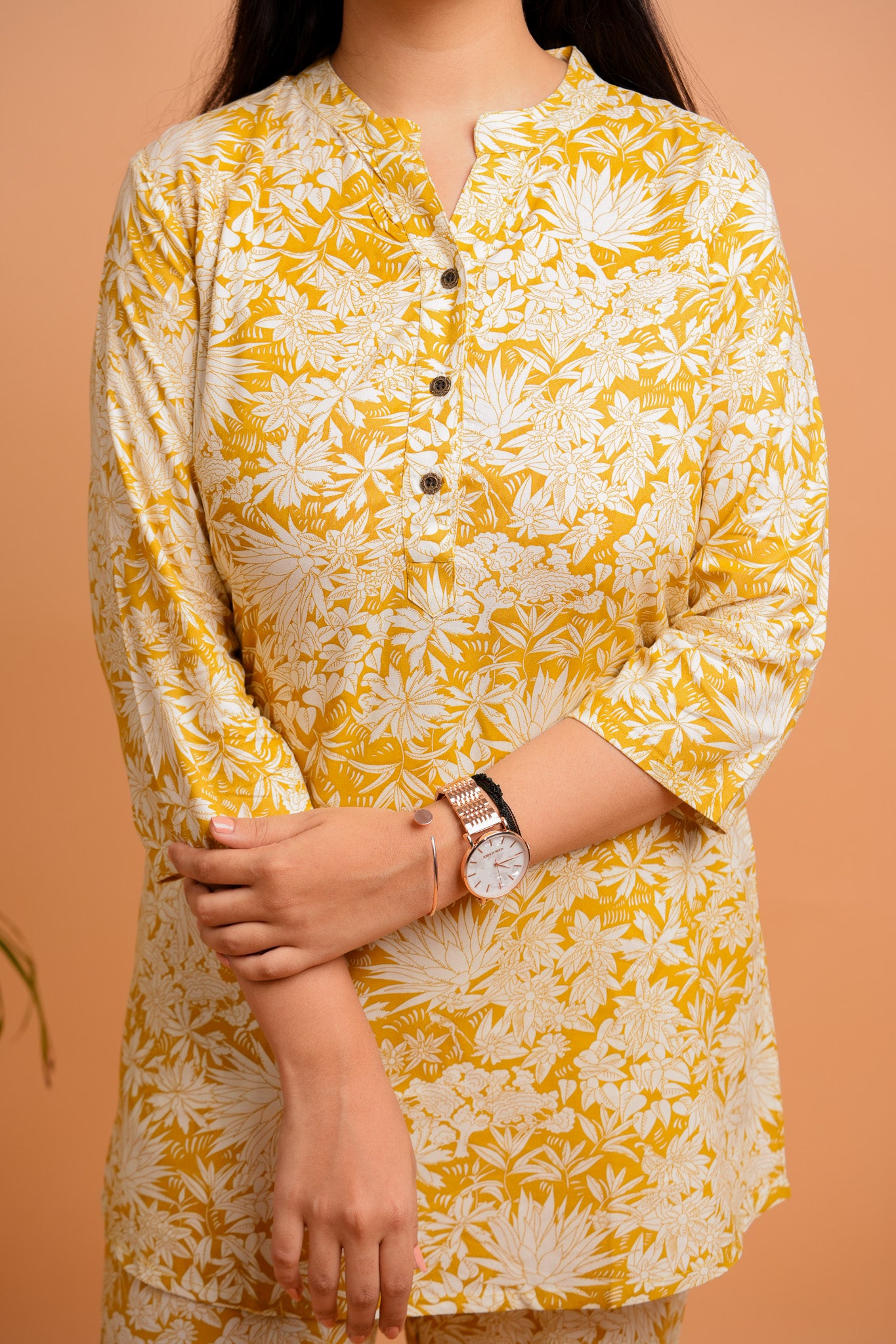 LIPY- MUSTARD  CO-ORD SET